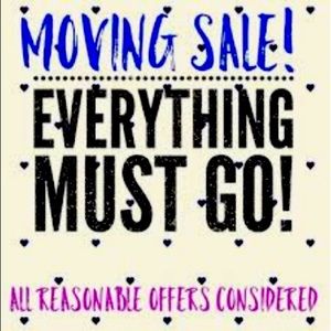 Moving sale!!